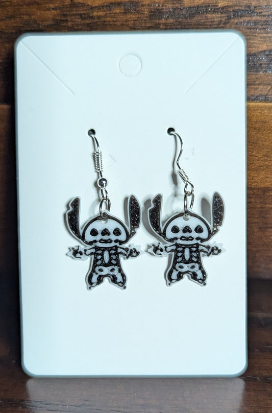 Alien X-ray Earrings